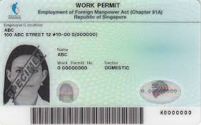 work permit Singapore